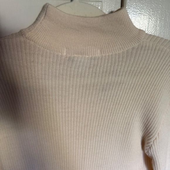 NWT Vintage The Limited  Wool Ribbed Knit Mock Neck Sweater Size Small Deadstock - Picture 7 of 12